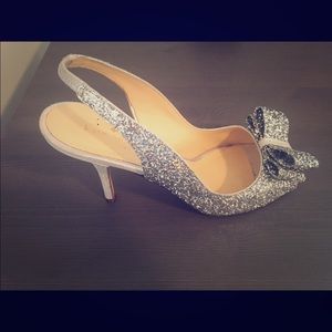 Kate spade glitter heels 👠
